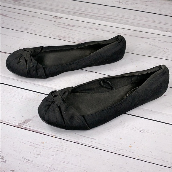 seychelles "lexus" black ballet flats W 8 1/2 - Picture 1 of 11
